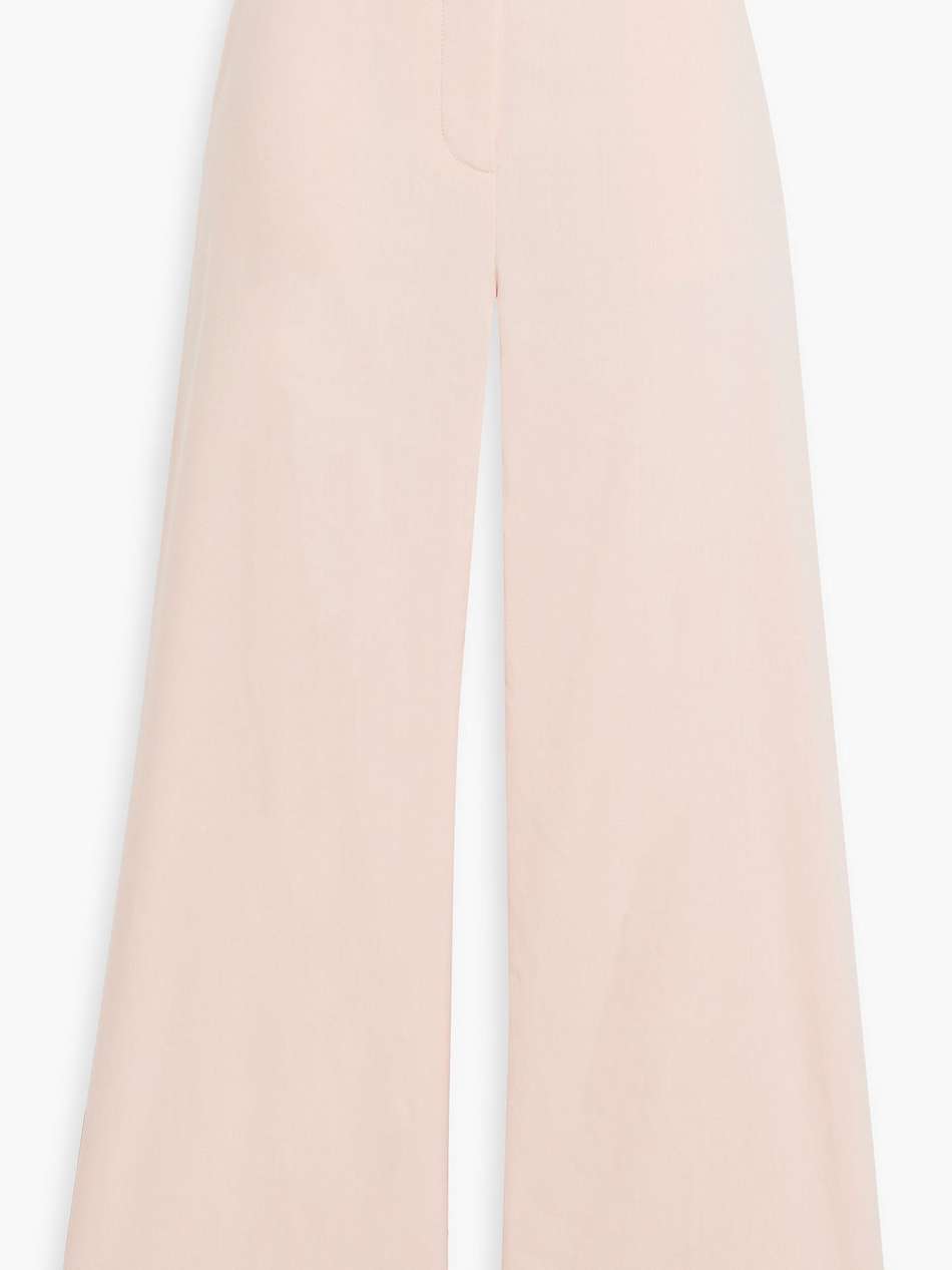 brixton linen-blend wide-leg pants