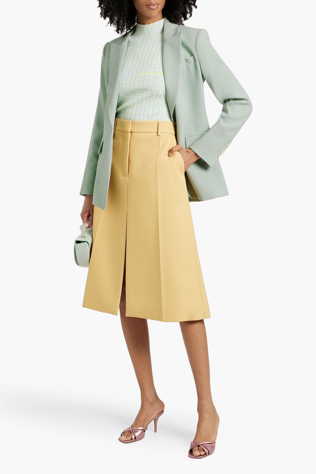 VERONICA BEARD Long and Lean woven blazer