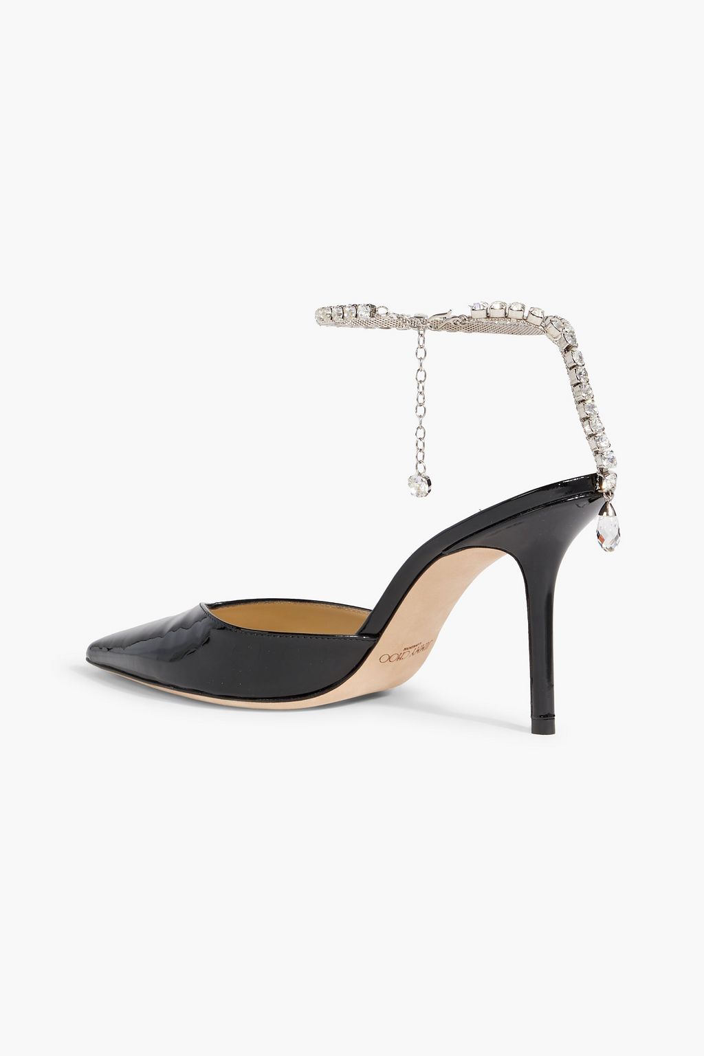 JIMMY CHOO Saeda 85 patent-leather pumps
