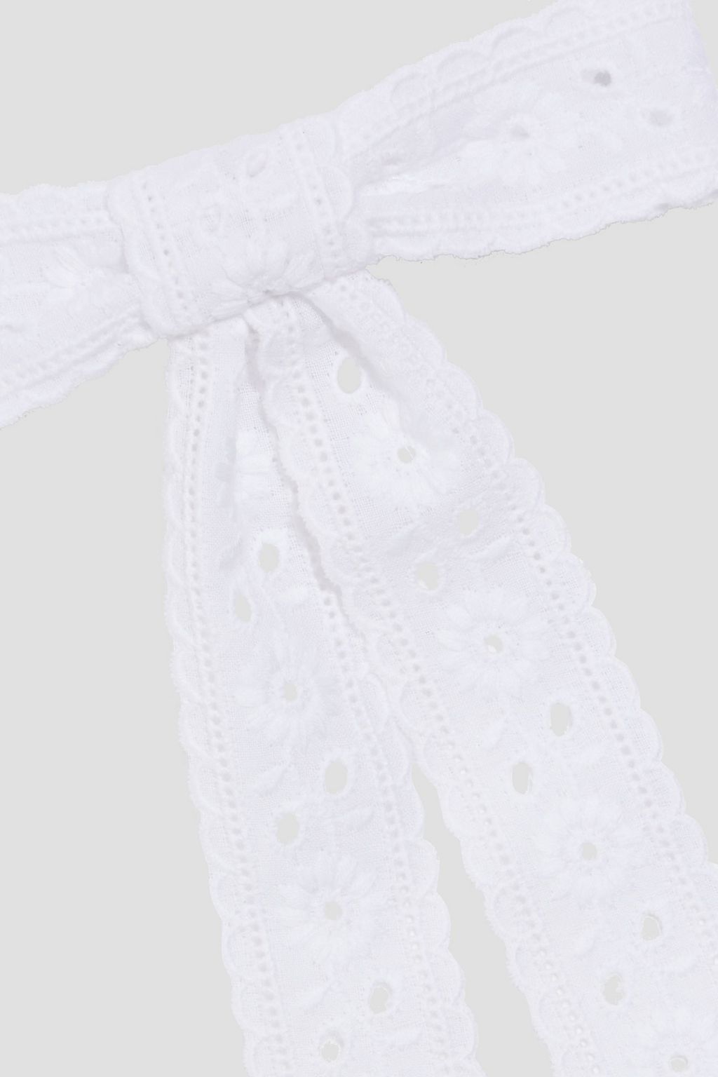 JENNIFER BEHR Dolly broderie anglaise bow hair clip