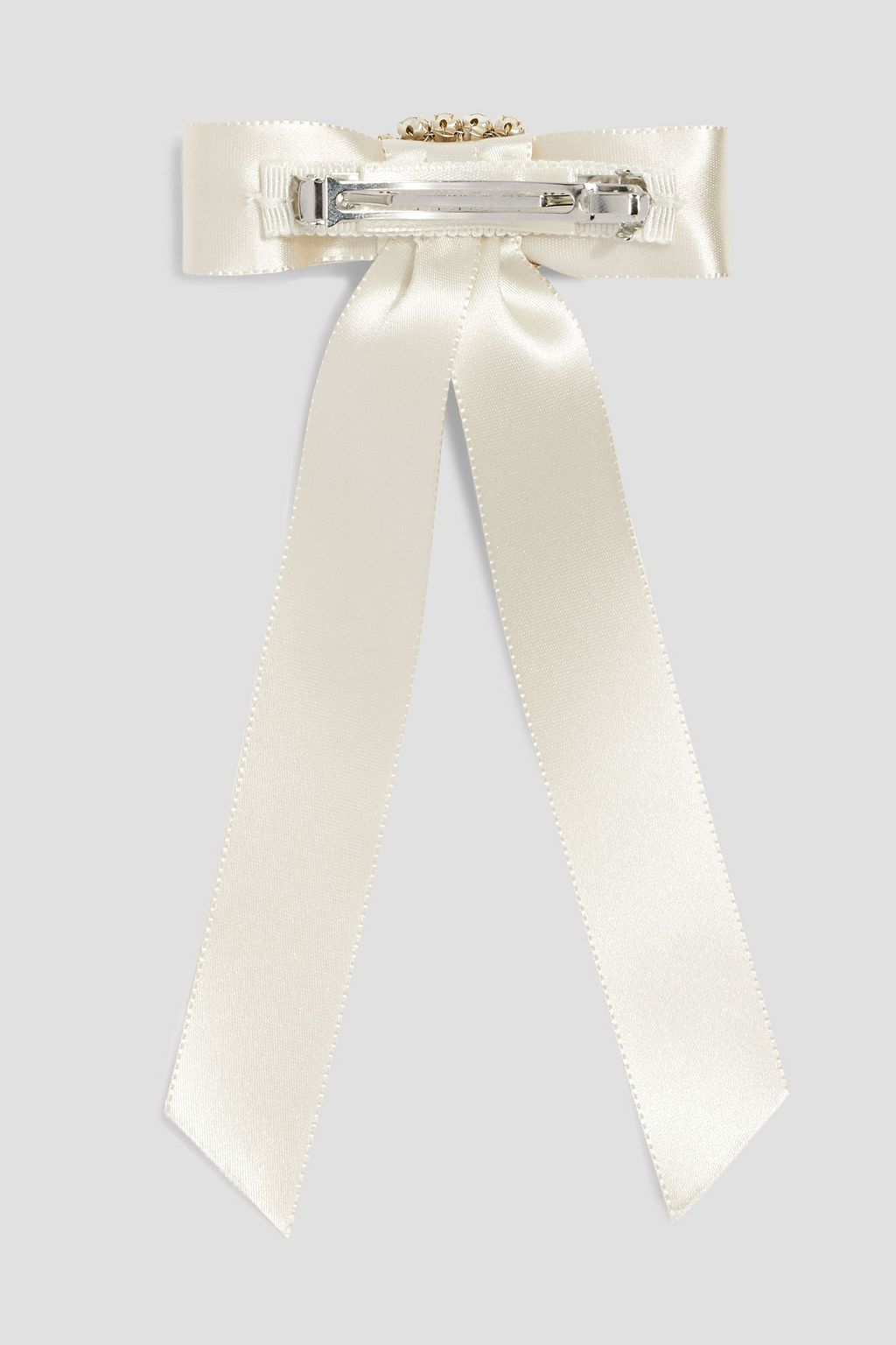 JENNIFER BEHR Paityn crystal-embellished satin hair clip