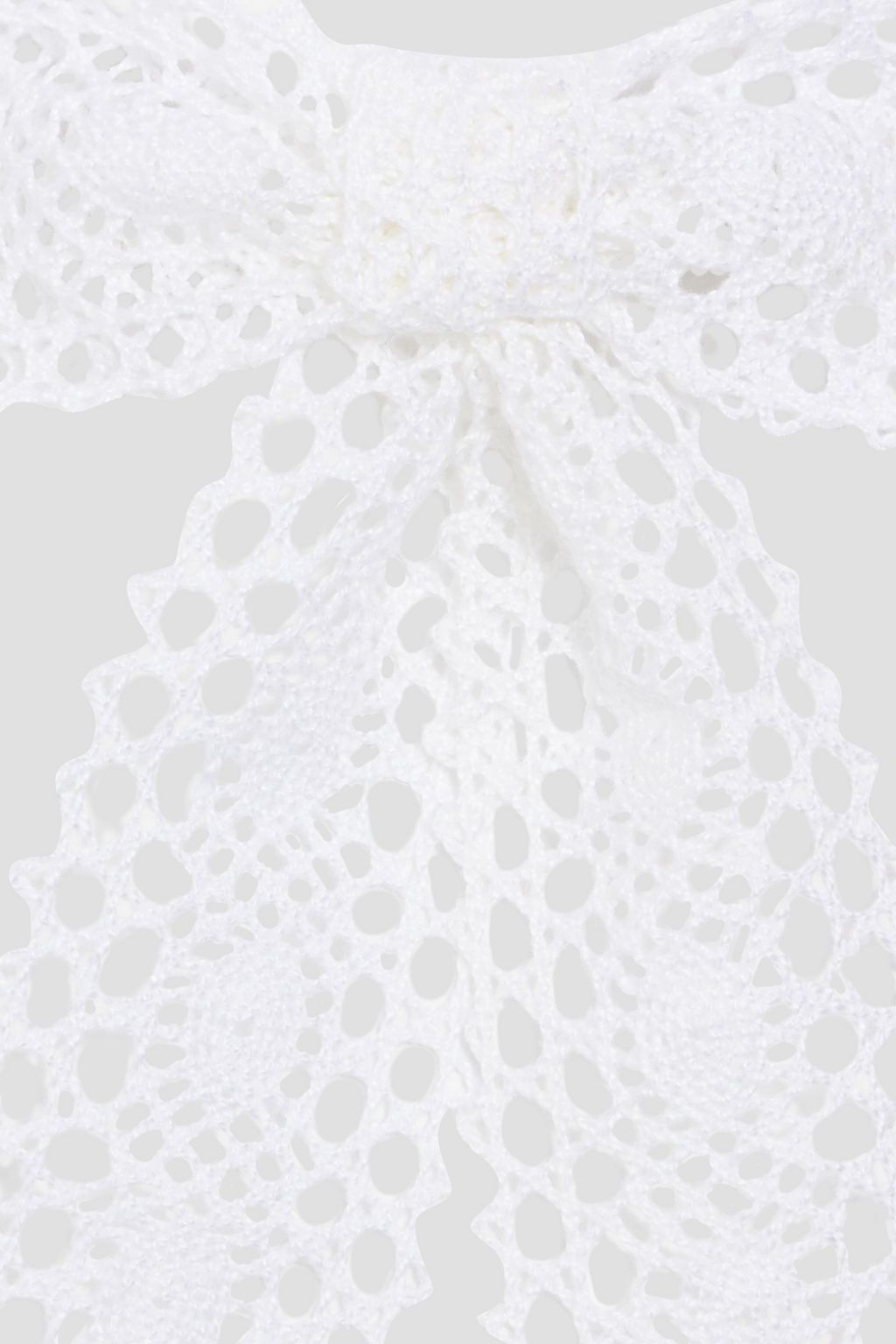JENNIFER BEHR Marbella crocheted lace hair clip