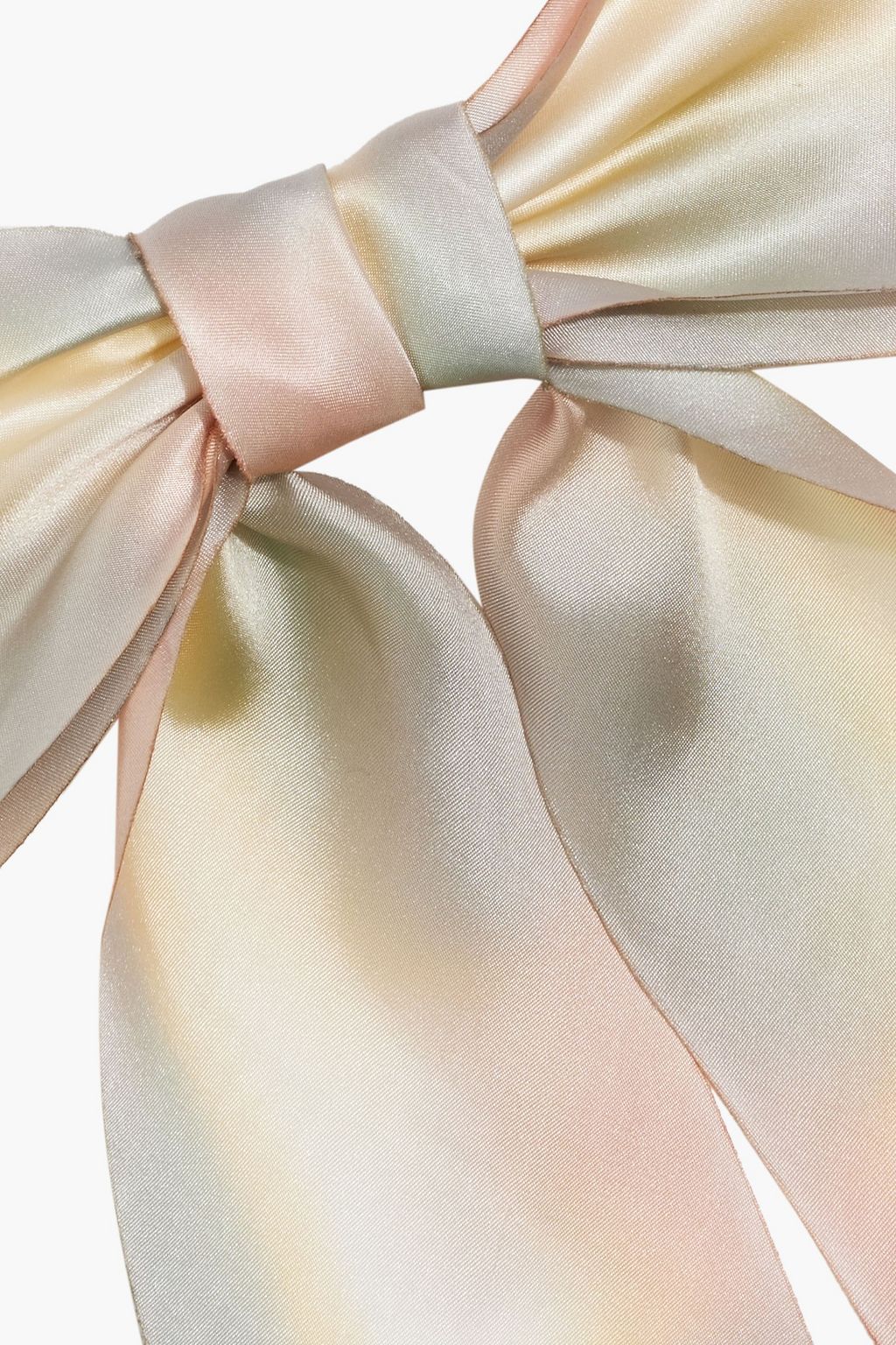 JENNIFER BEHR Printed silk hair clip