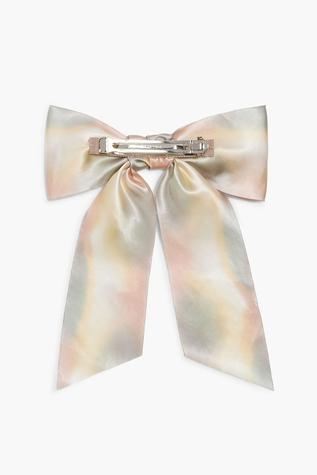 JENNIFER BEHR Printed silk hair clip