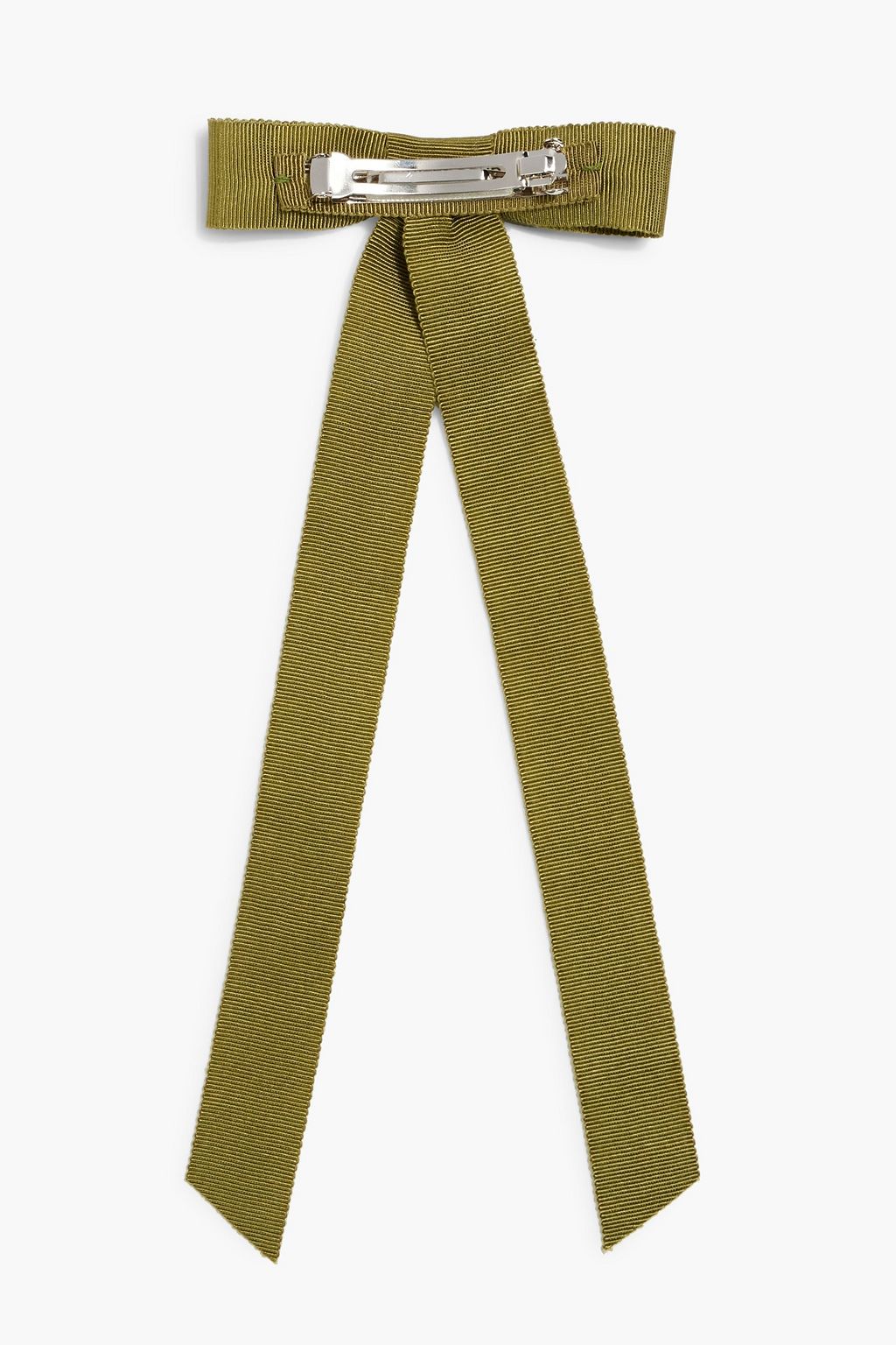 JENNIFER BEHR Eden two-tone grosgrain bow hair clip