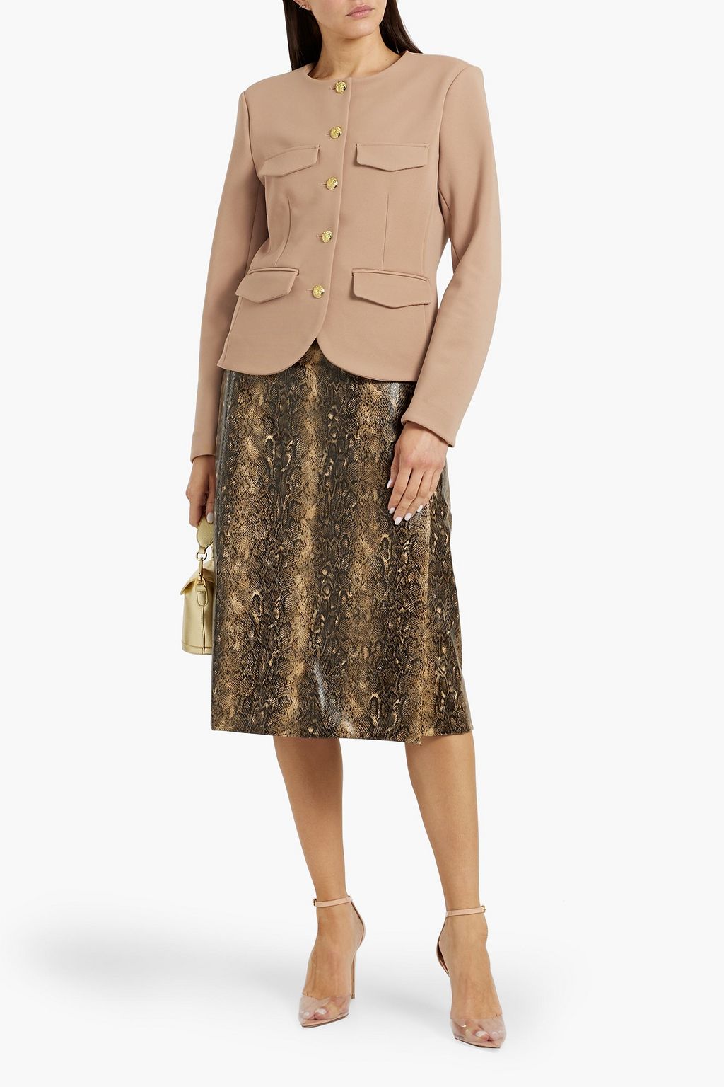 VERONICA BEARD Kensington ribbed-knit jacket