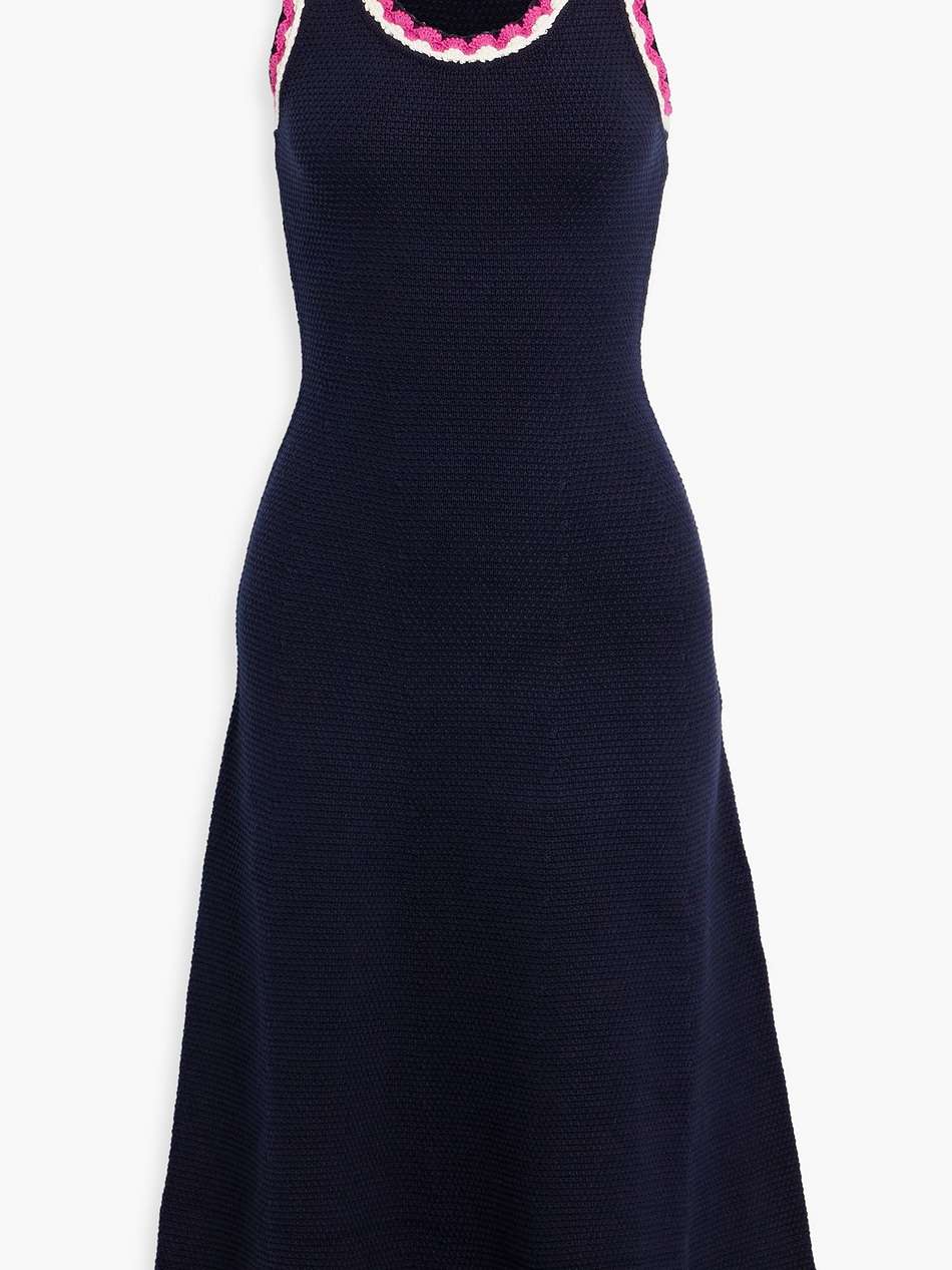 ashlan crocheted cotton midi dress