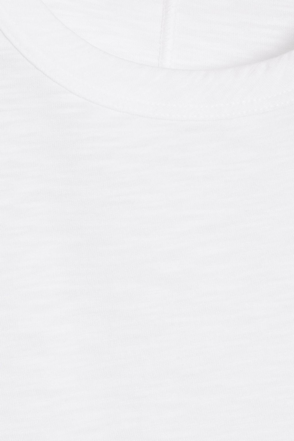 VERONICA BEARD Akeela ruffled Pima cotton-jersey T-shirt