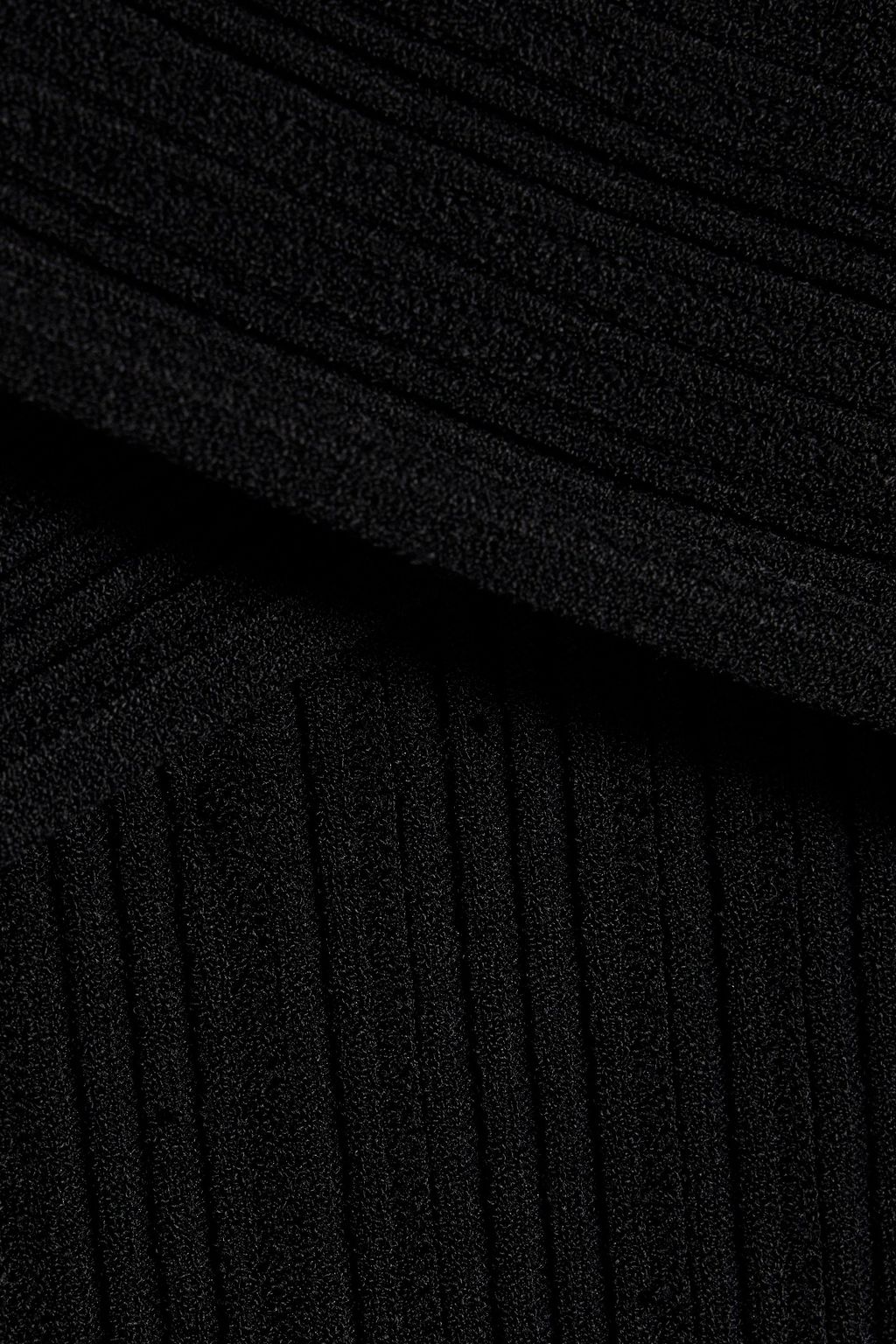 VERONICA BEARD Soraya off-the-shoulder ribbed-knit midi dress