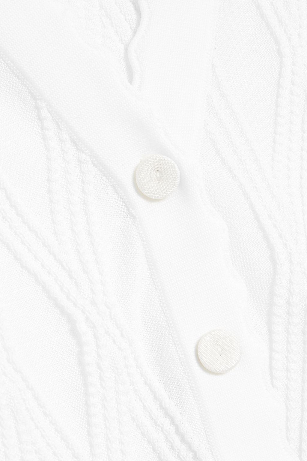 DIANE VON FURSTENBERG Pamela cable-knit cardigan