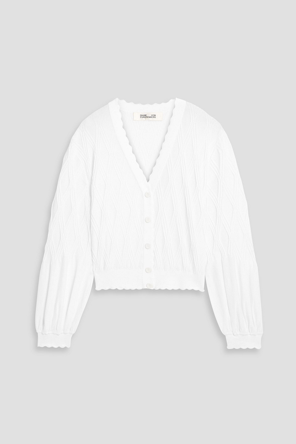 Diane Von Furstenberg Pamela Cable-knit Cardigan
