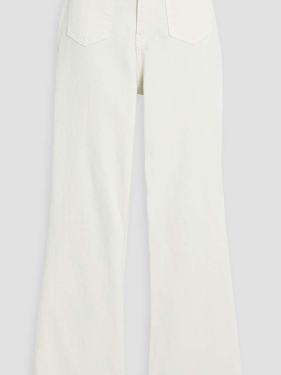 carson high-rise kick-flare jeans