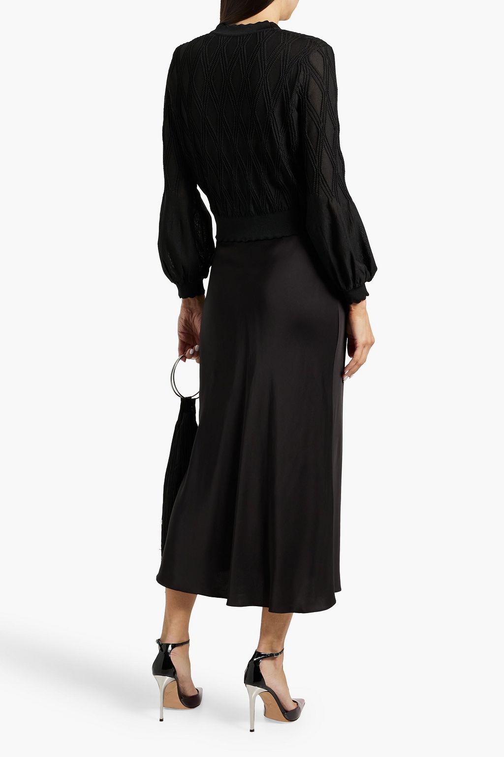 DIANE VON FURSTENBERG Pamela cable-knit cardigan