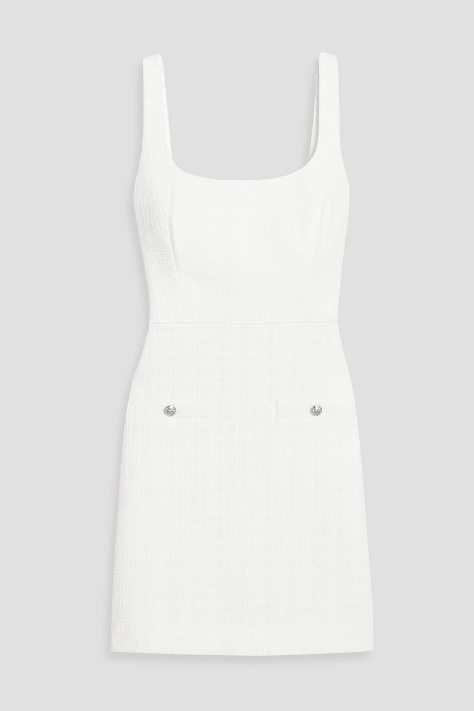 Sabra cotton-blend tweed mini dress
