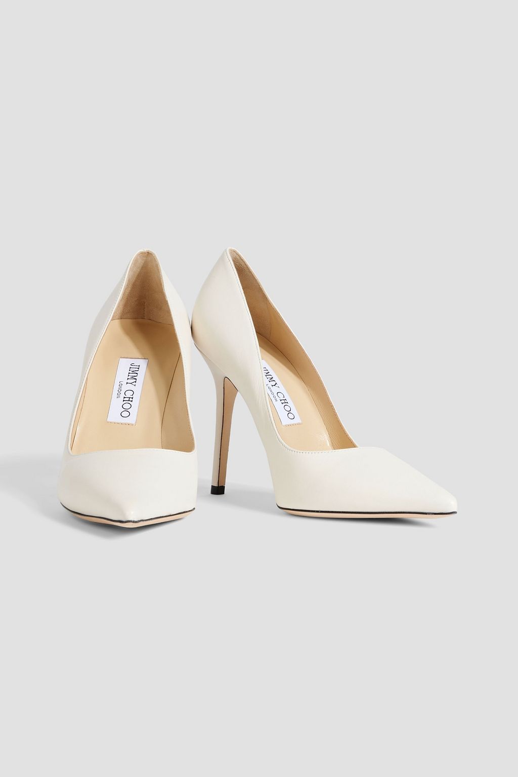 JIMMY CHOO Abel leather pumps