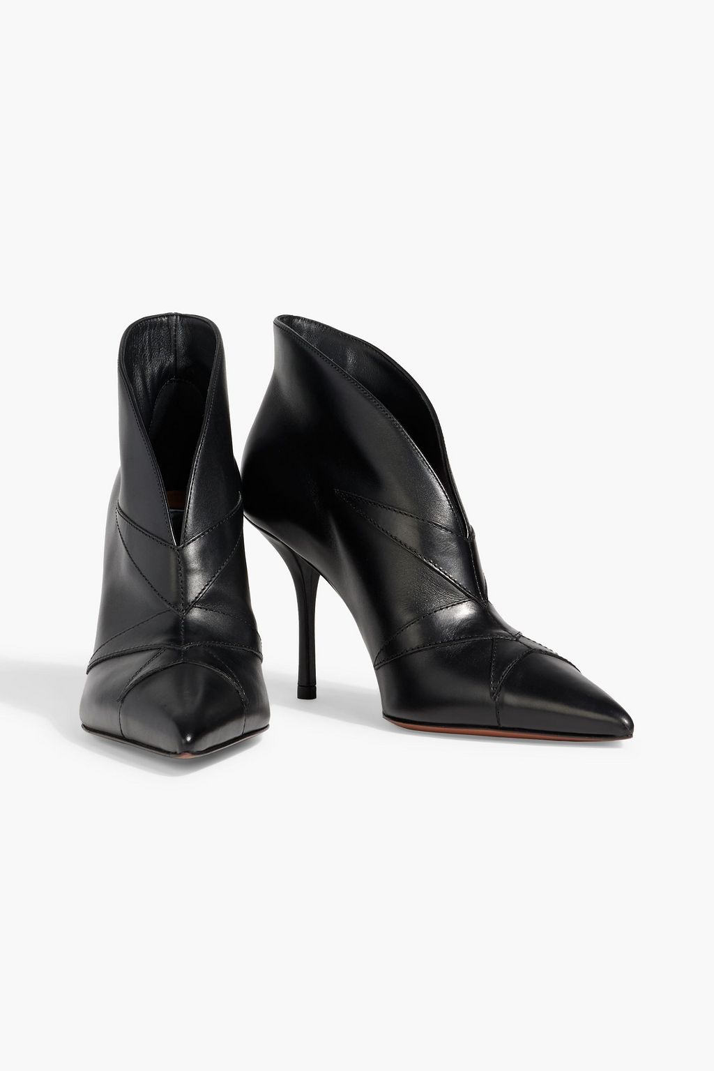 ALAÏA Leather ankle boots
