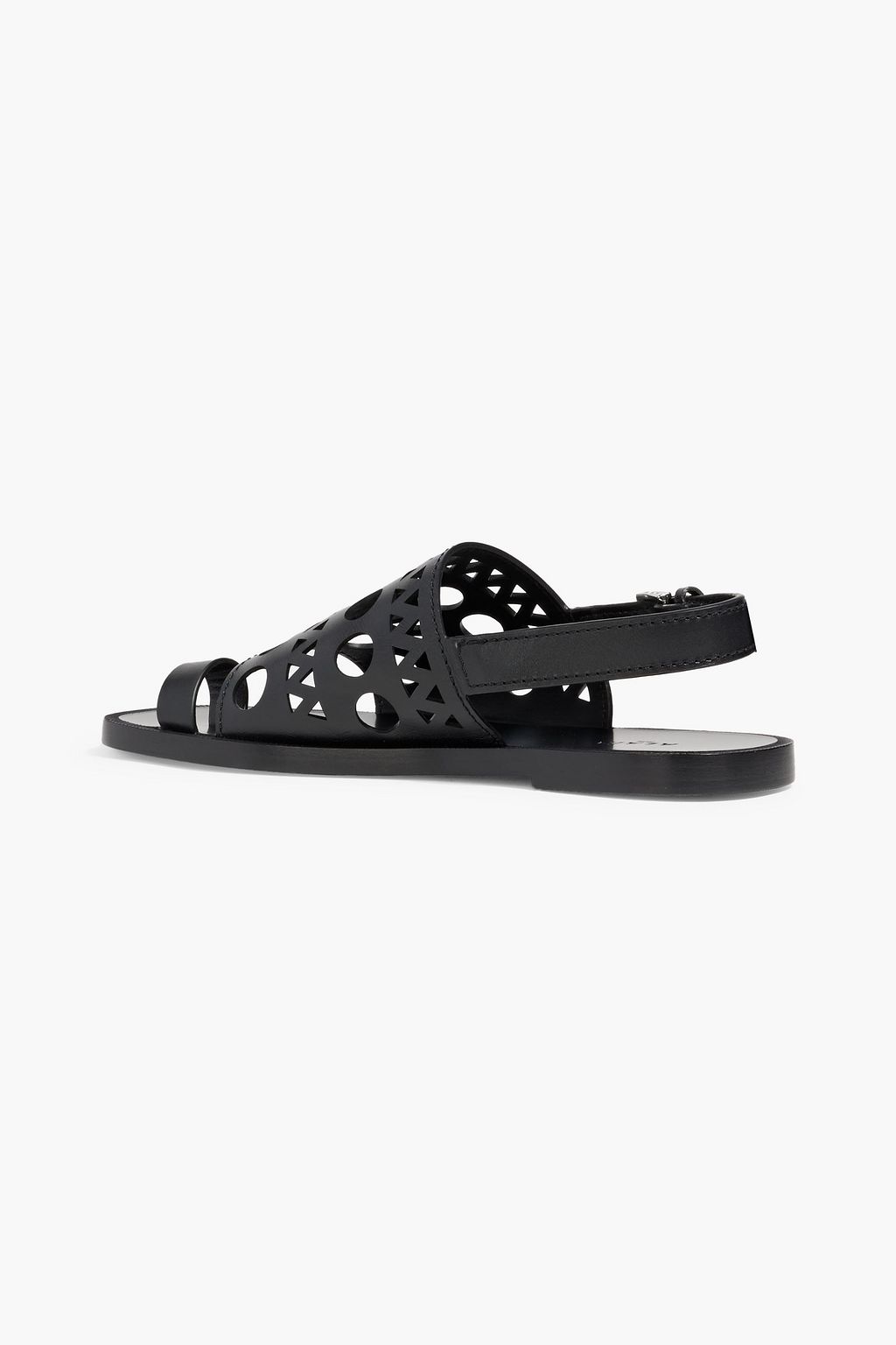 ALAÏA Laser-cut leather slingback sandals