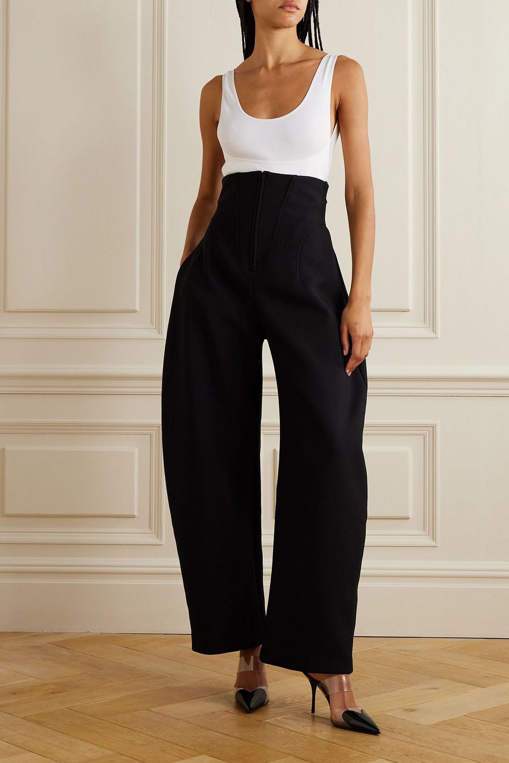 ALAÏA Cotton-jersey bodysuit