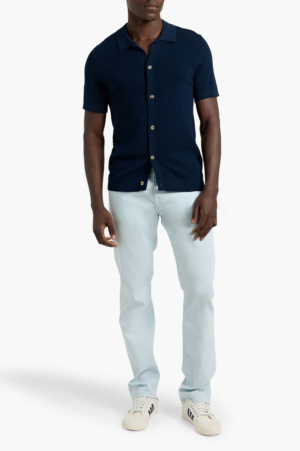 Frame L'homme Slim-fit Denim Jeans In Sky Blue