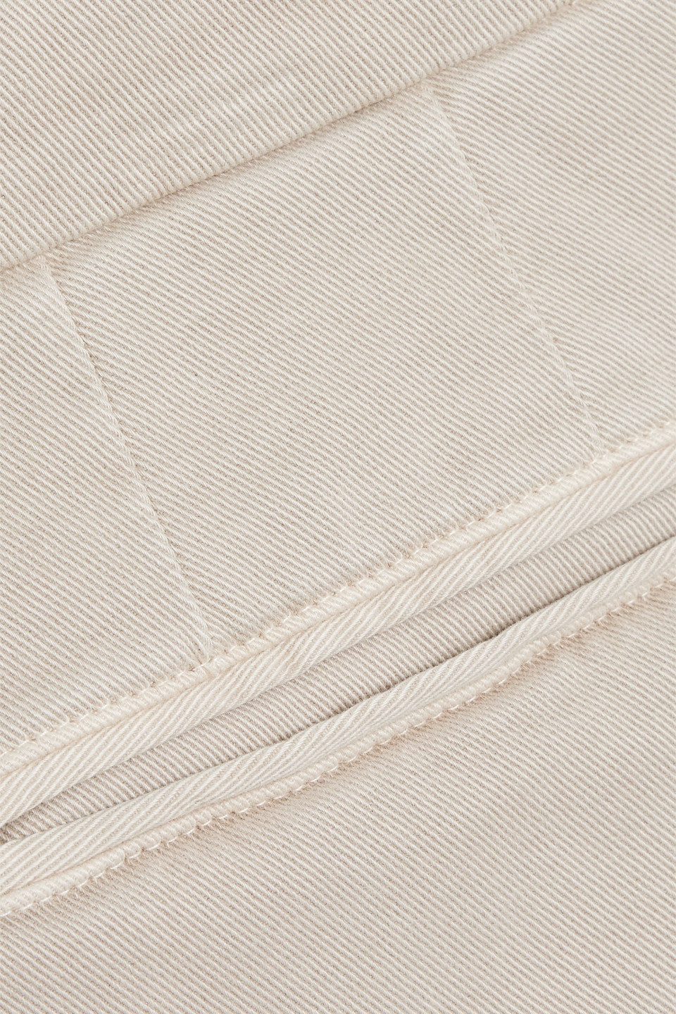 Boglioli Cotton-blend Twill Chinos In Stone