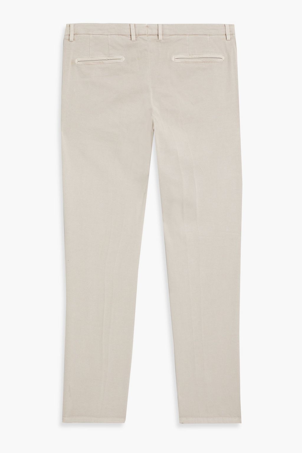 BOGLIOLI Cotton-blend twill chinos