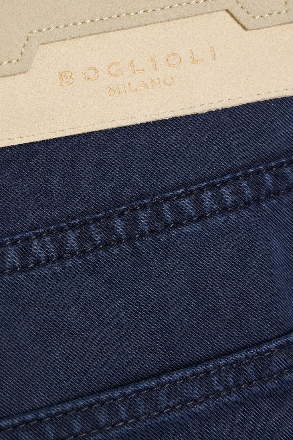 BOGLIOLI Cotton-blend twill chinos
