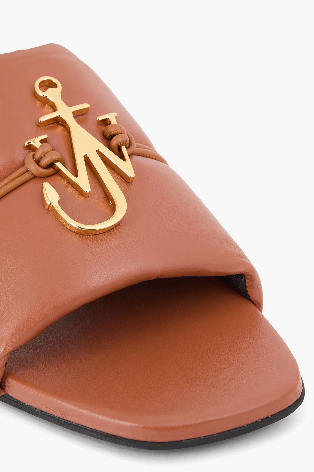 JW ANDERSON Embellished leather slides