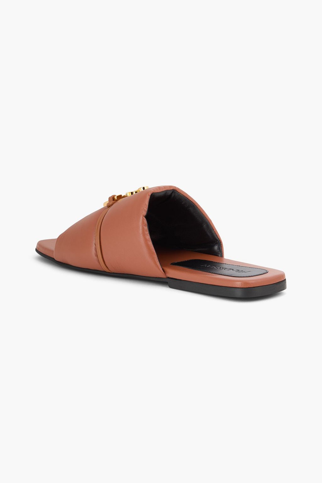JW ANDERSON Embellished leather slides