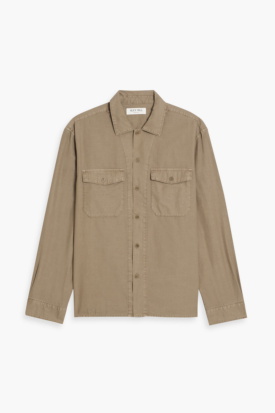 Cotton and Lyocell-blend shirt