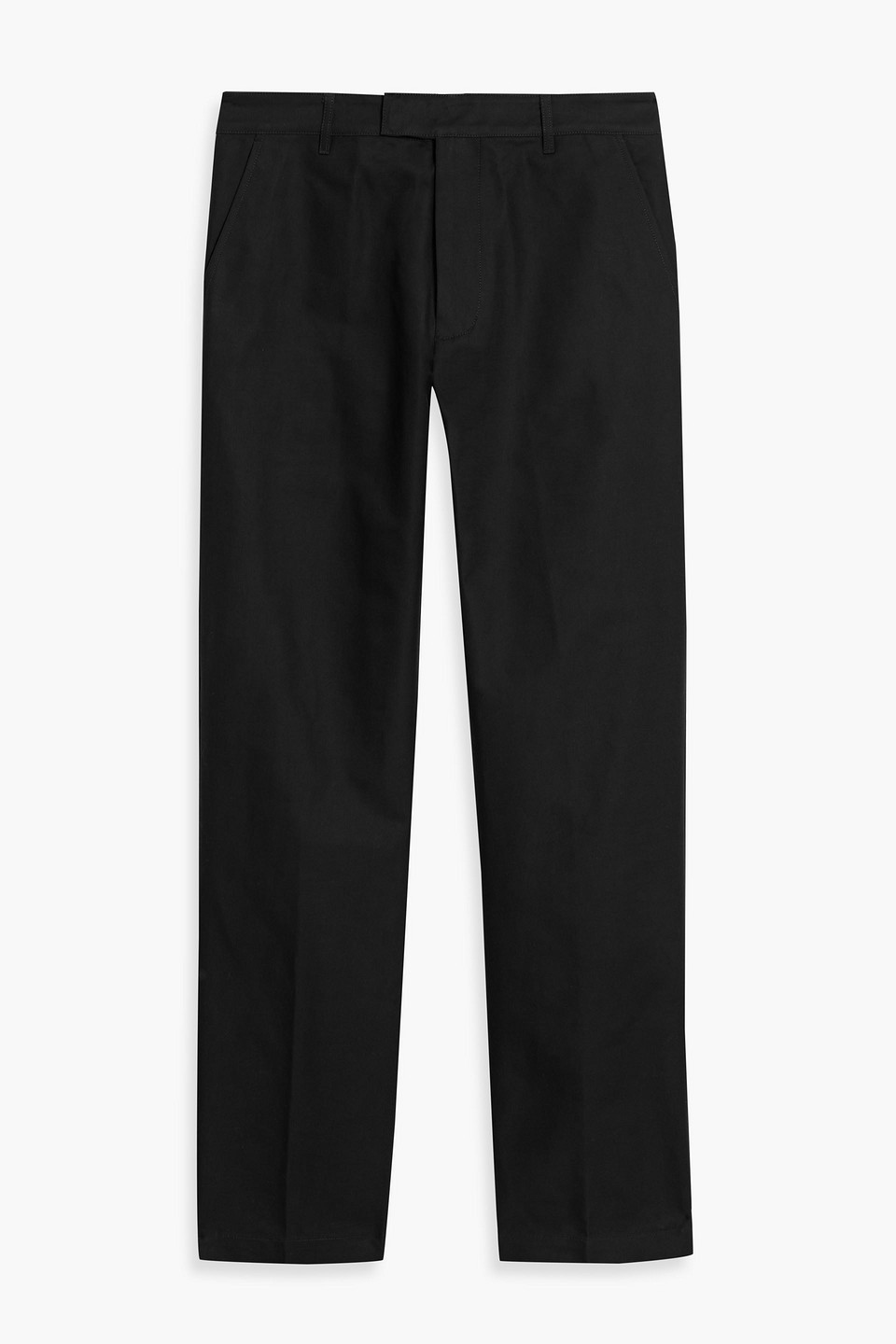 Alex Mill Grant Cotton-twill Trousers In Charcoal