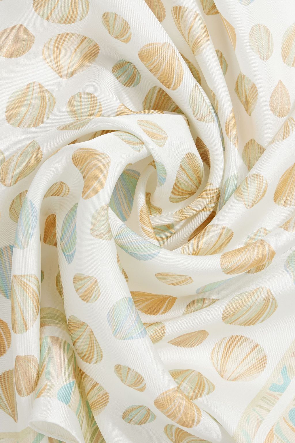 JENNIFER BEHR Bennett printed silk-twill scarf