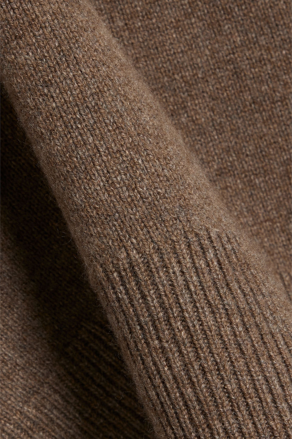 Alex Mill Jacob Cashmere Polo Sweater In Brown