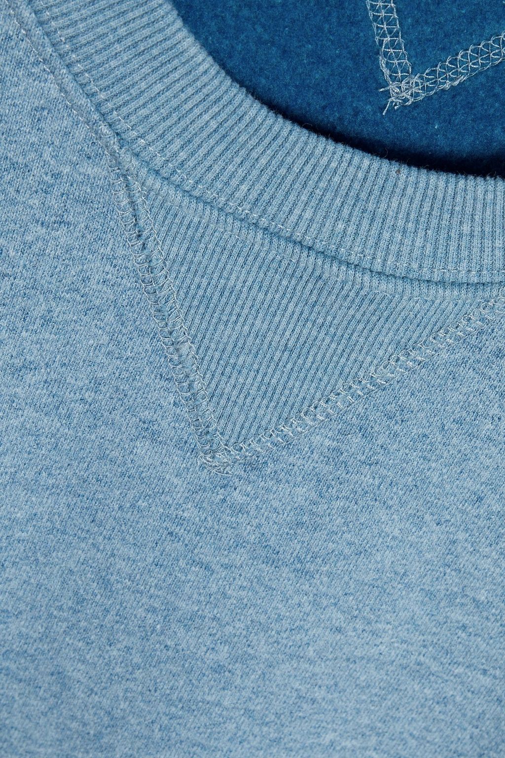 ALEX MILL コットン混フリース スウェットシャツ