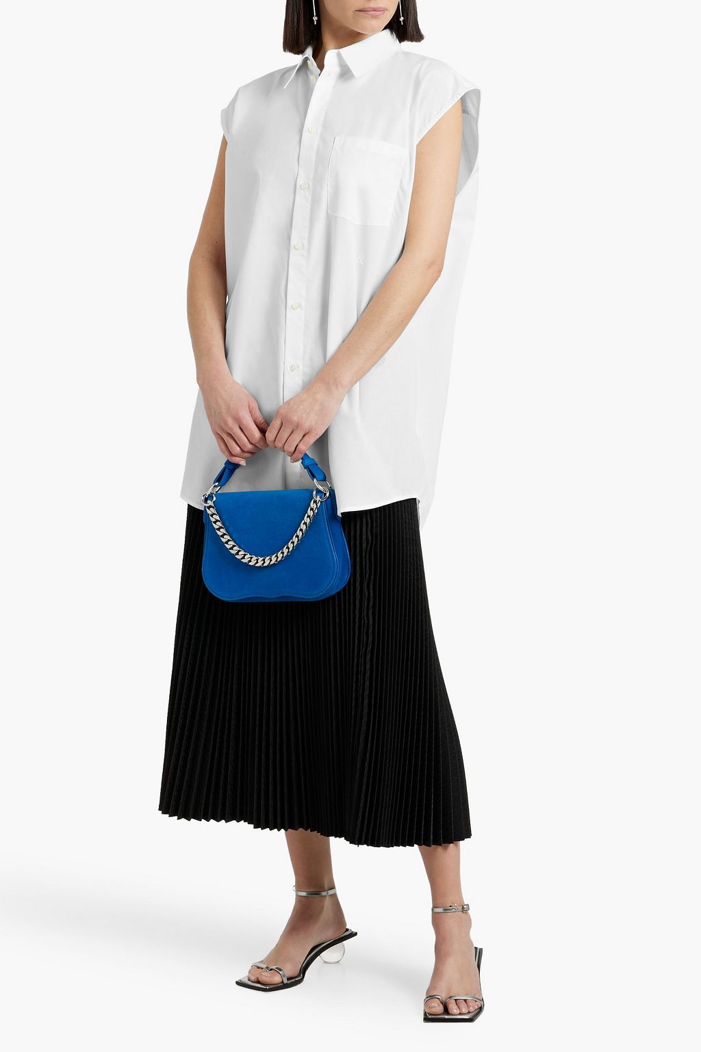 HELMUT LANG Cotton-poplin top