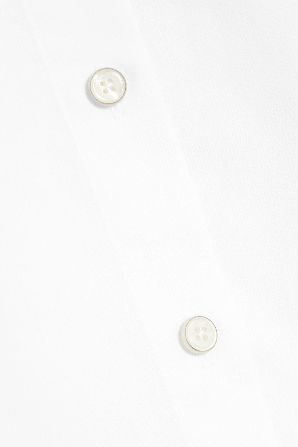 HELMUT LANG Apex Tail asymmetric cotton-poplin shirt