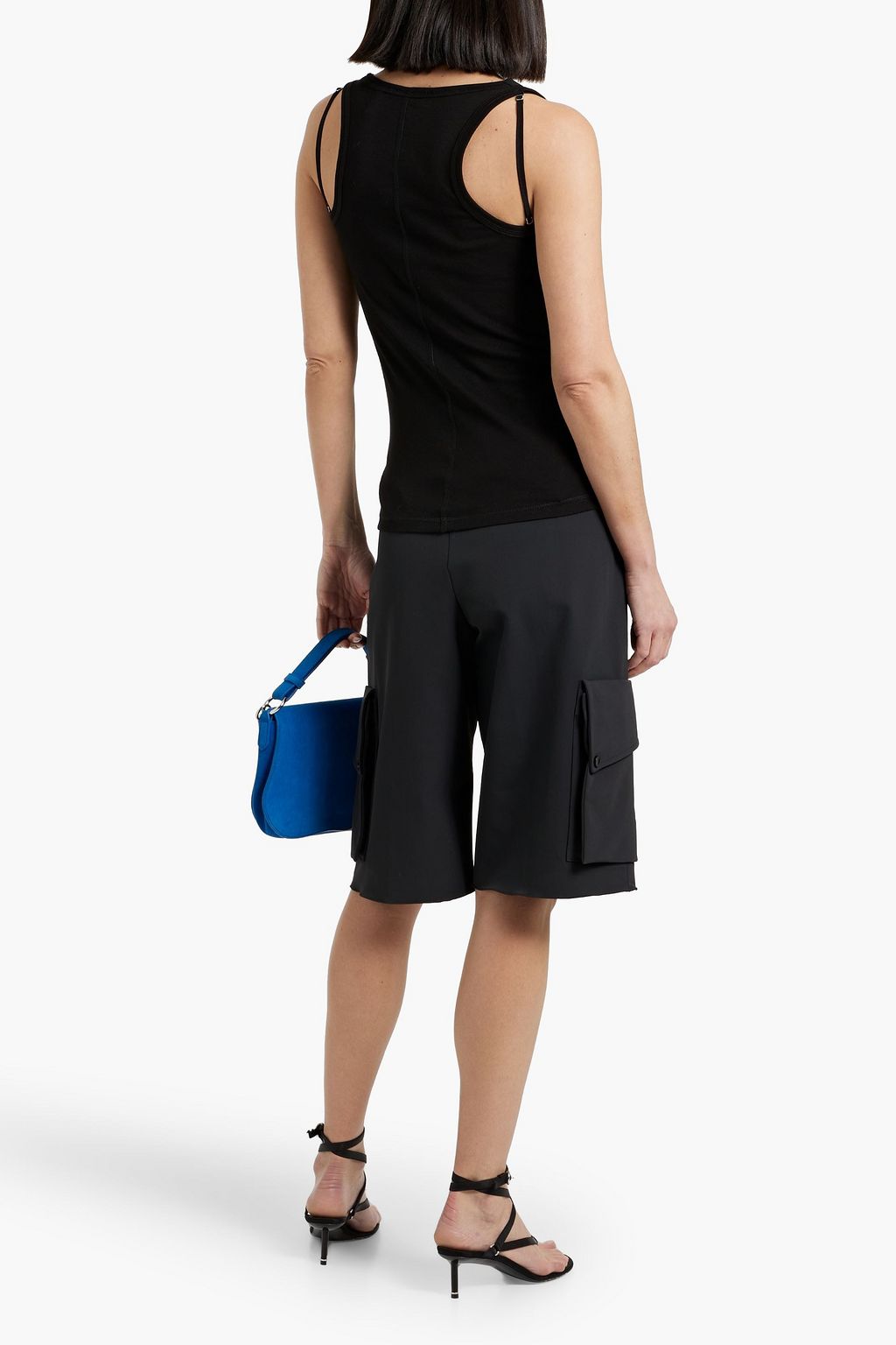 HELMUT LANG Pima cotton and modal-blend jersey tank