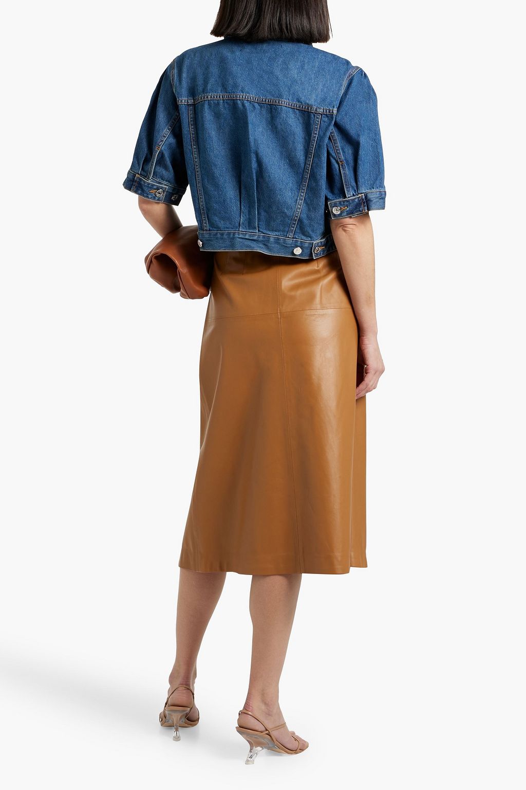 VERONICA BEARD Raina cropped denim jacket