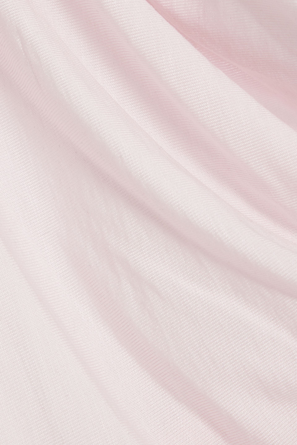 Helmut Lang Knotted Stretch Lyocell-blend Jersey Top In Baby Pink