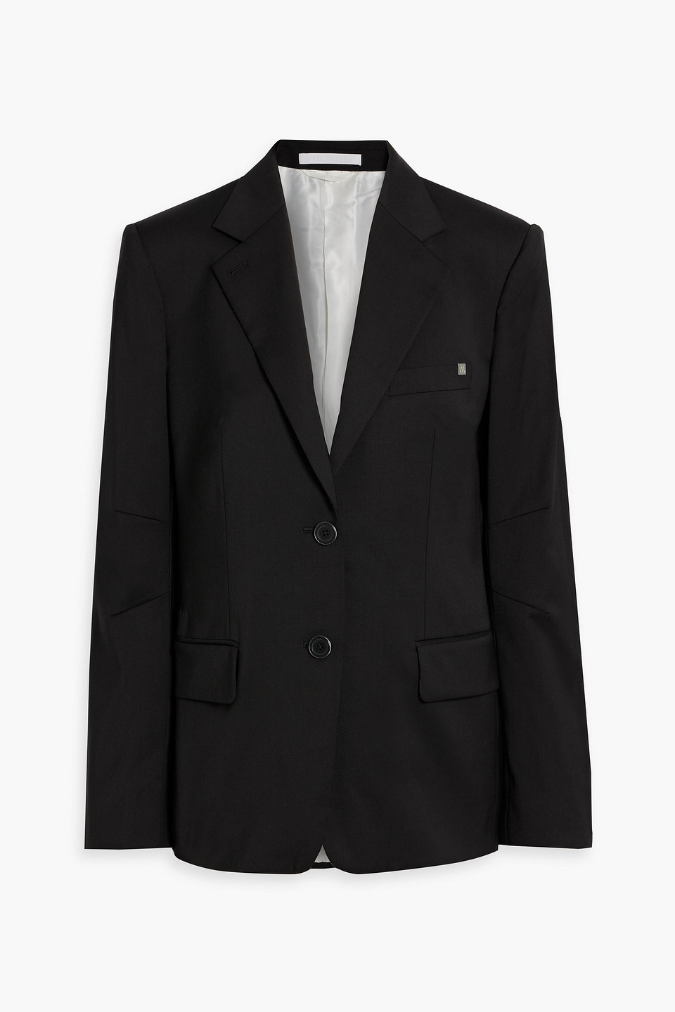 Helmut Lang Wool-twill Blazer In Black