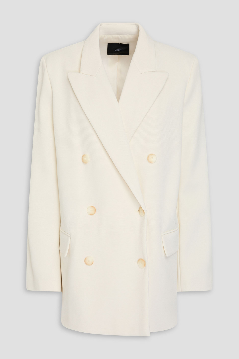 Joseph Chapone Double-breasted Ottoman Blazer In Neutral