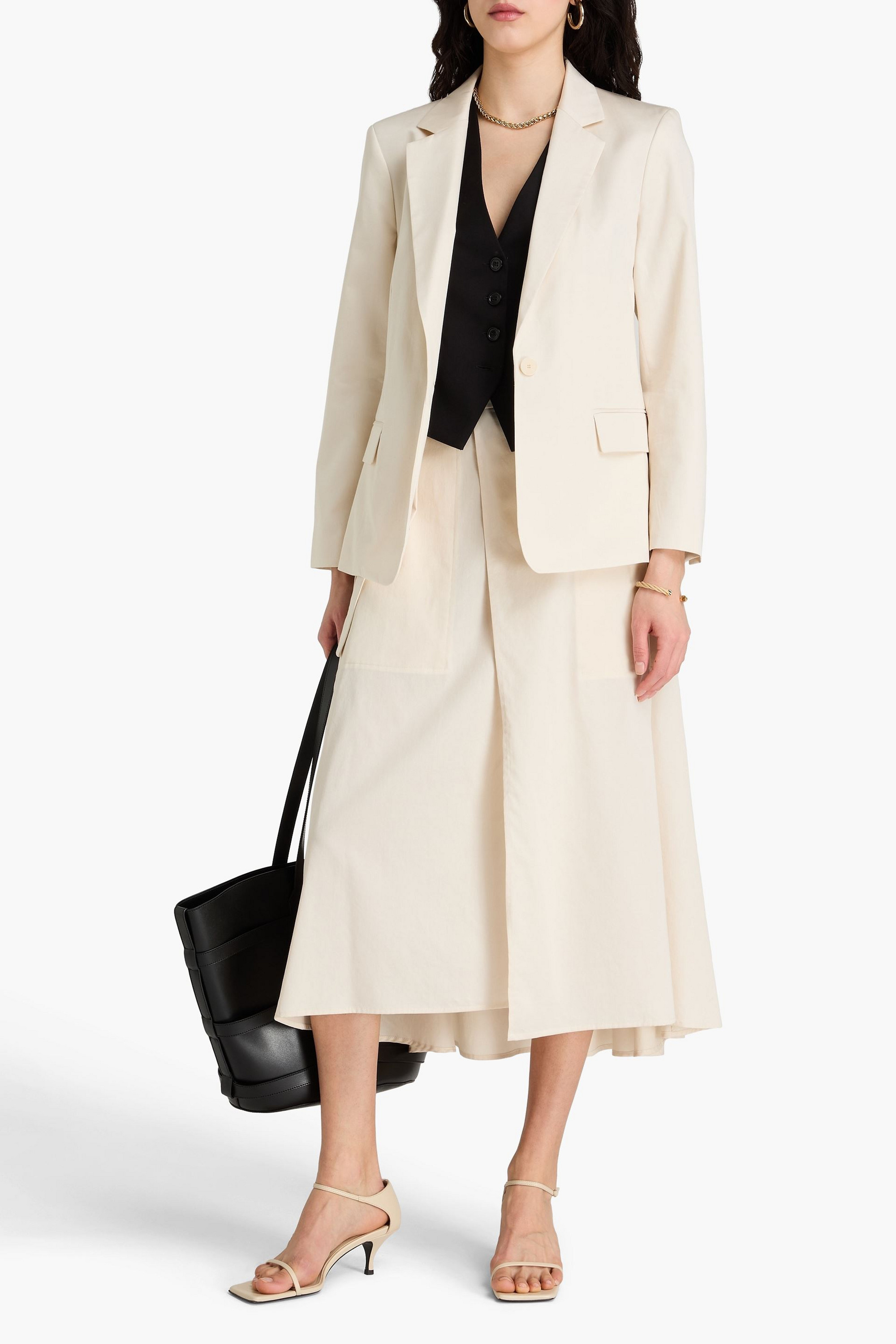 JOSEPH Joaquim cotton-sateen blazer