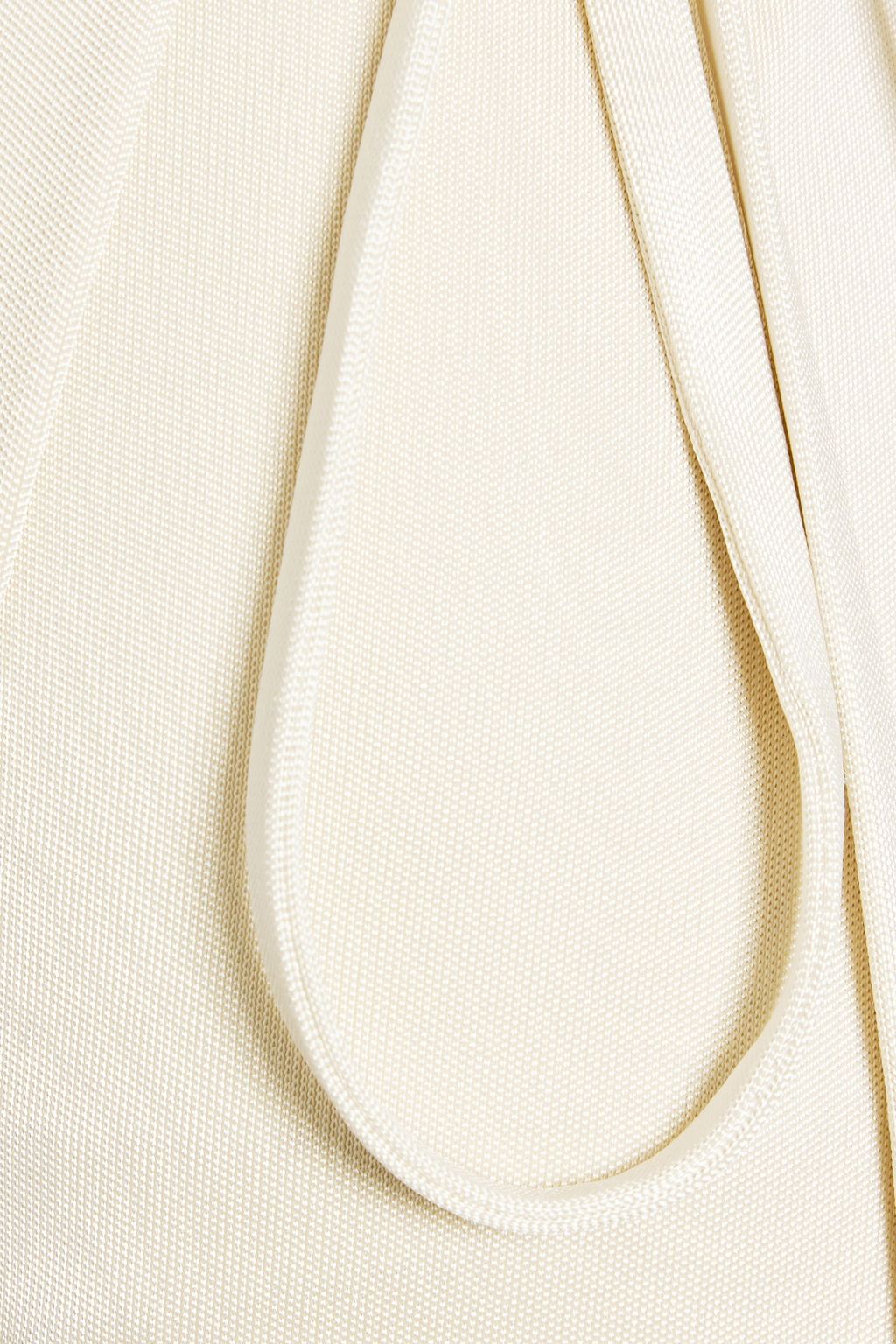 HELMUT LANG Jersey midi wrap skirt