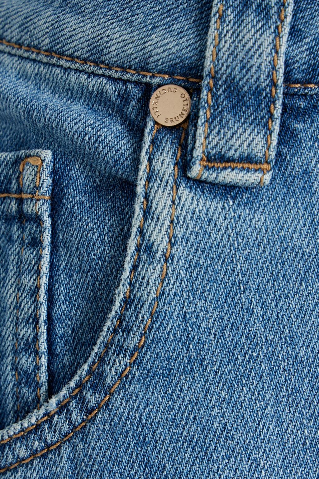 BRUNELLO CUCINELLI High-rise straight-leg jeans