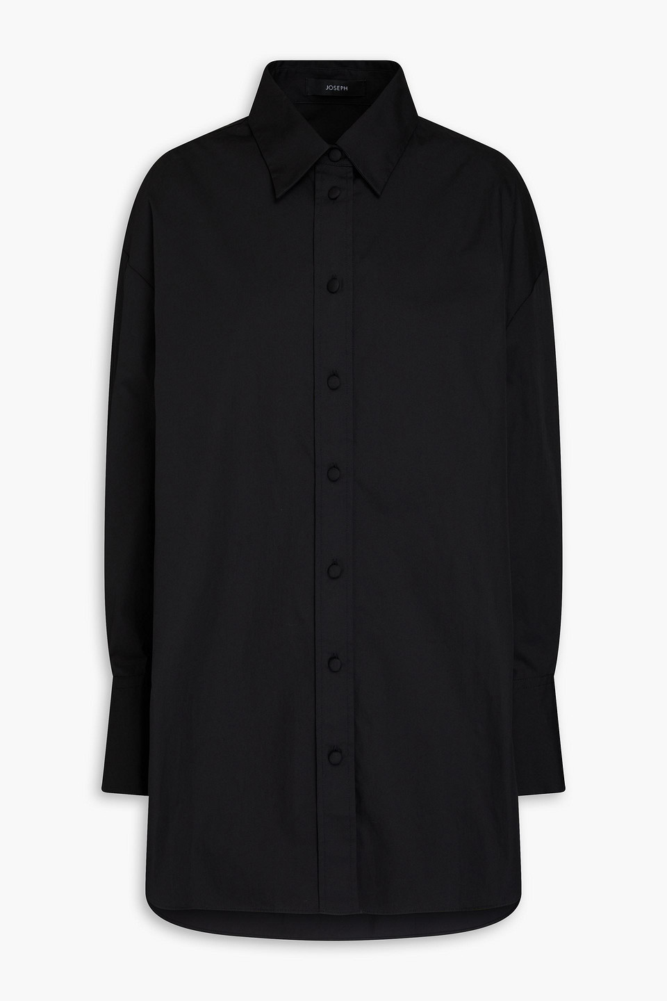 Joseph Berton Cotton-poplin Shirt In Black