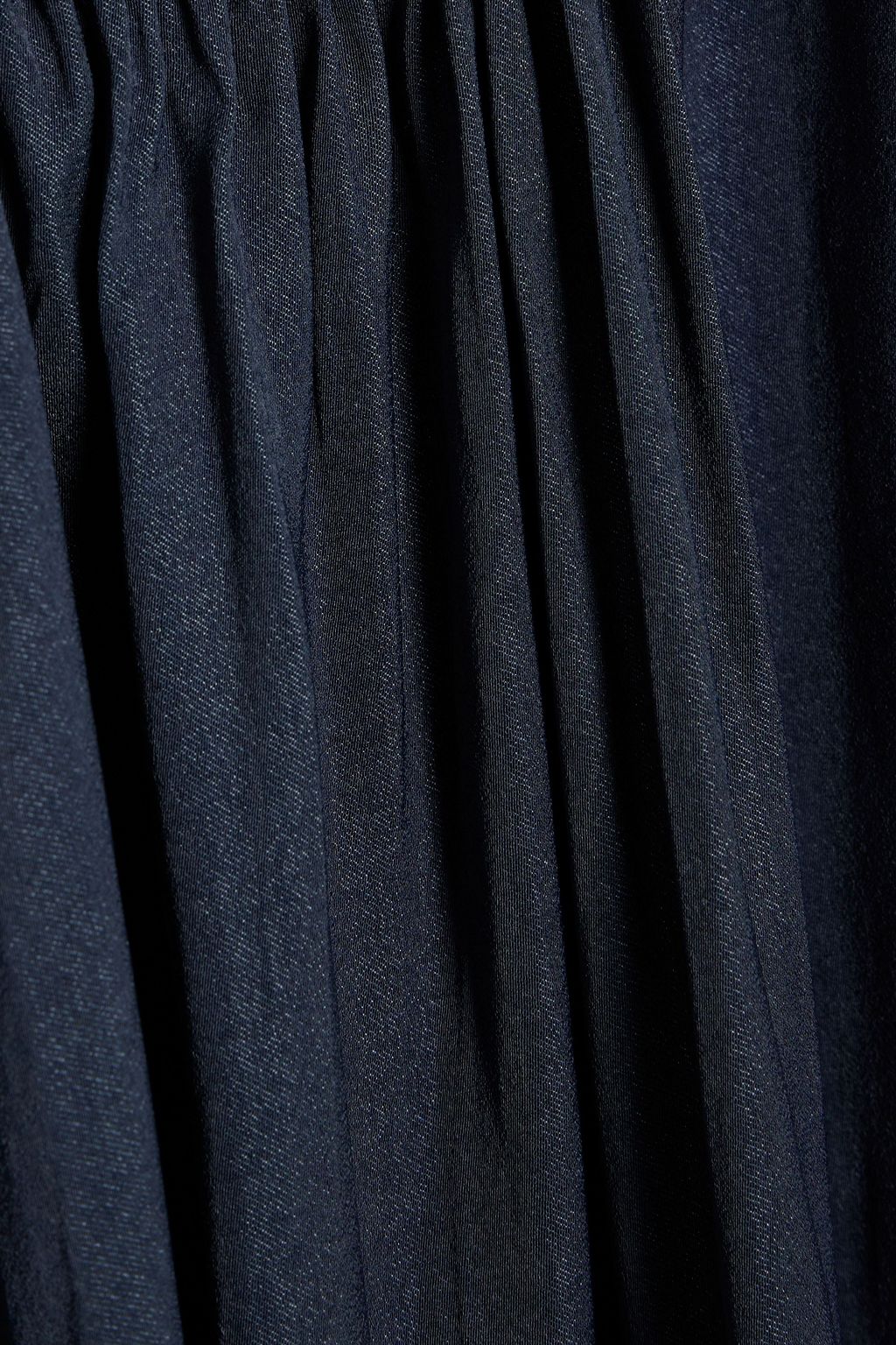 MAJE Cutout satin midi dress