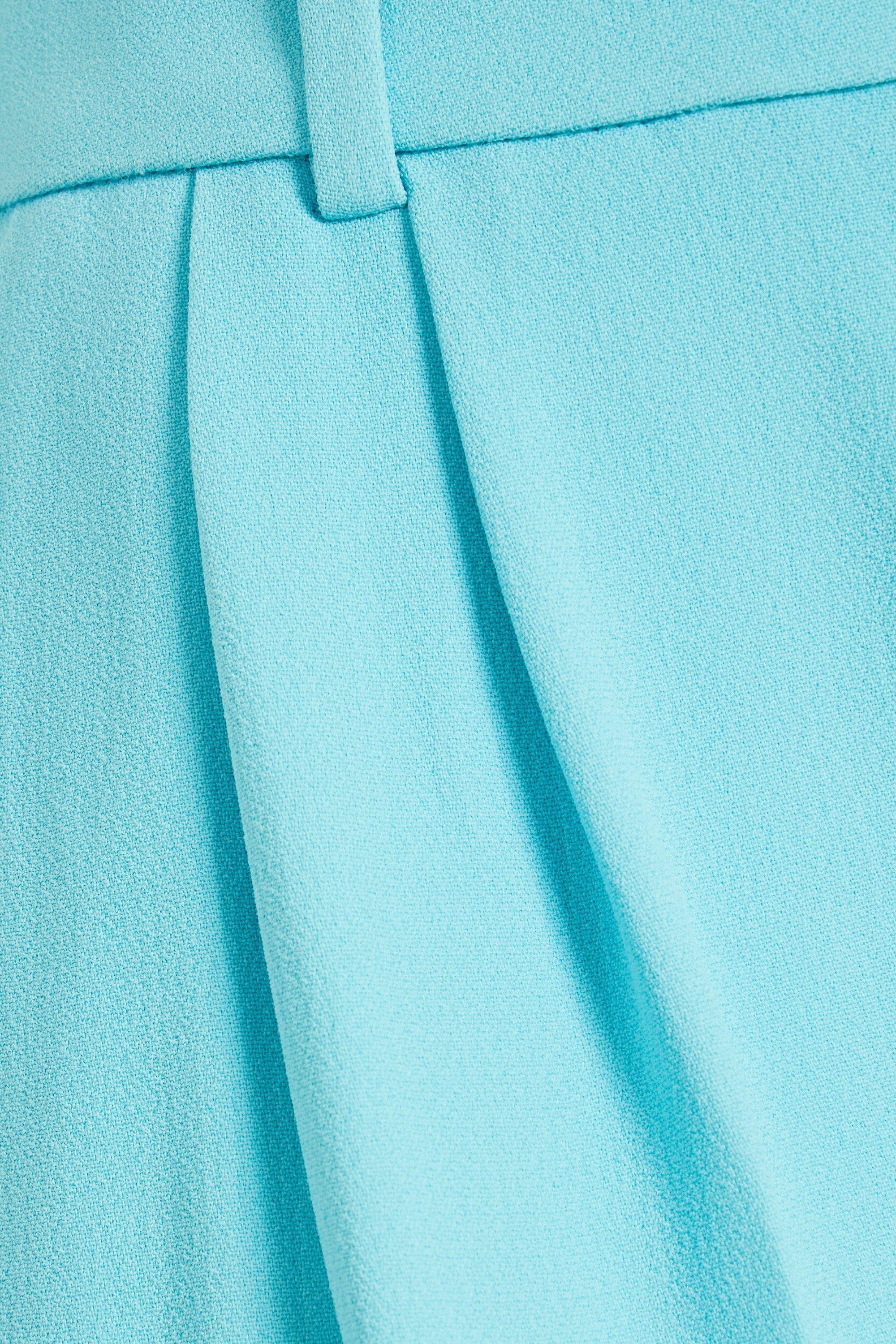 Saloni Crepe wide-leg pants thumbnail