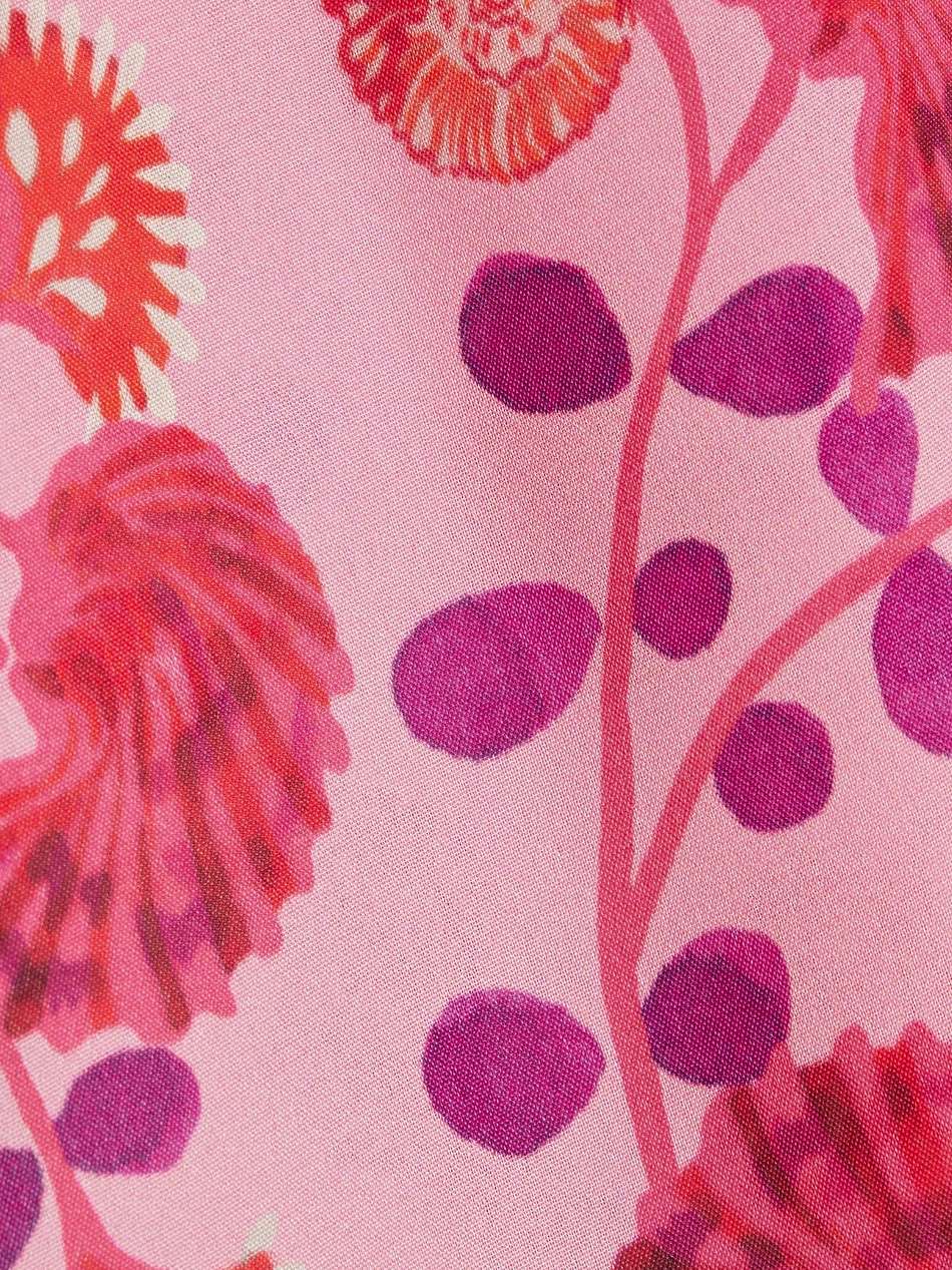 tilly floral-print crepe de chine mini dress
