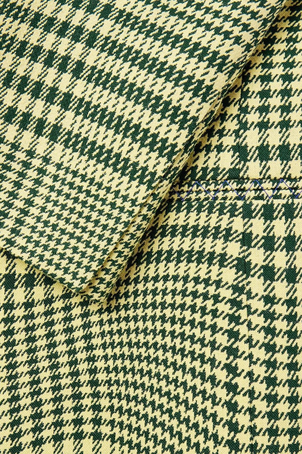 BURBERRY 더블 브레스티드 하운즈투스 체크 울 혼방 블레이저