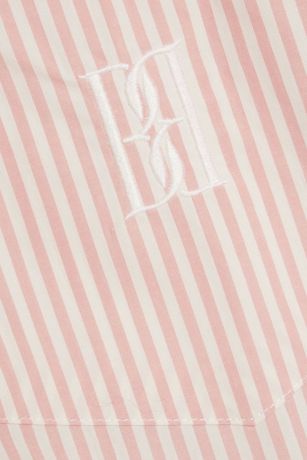 BY MALENE BIRGER قميص "مايا" من قطن بوبلين بتصميم مخطط وفضفاض