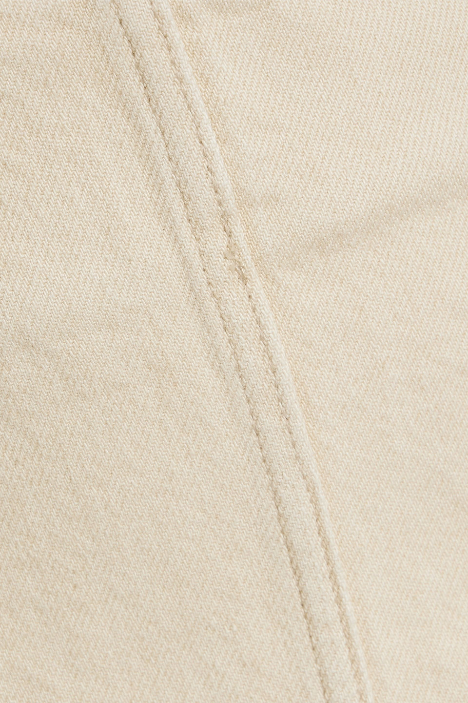 By Malene Birger Carlas Denim Midi Skirt In Cream